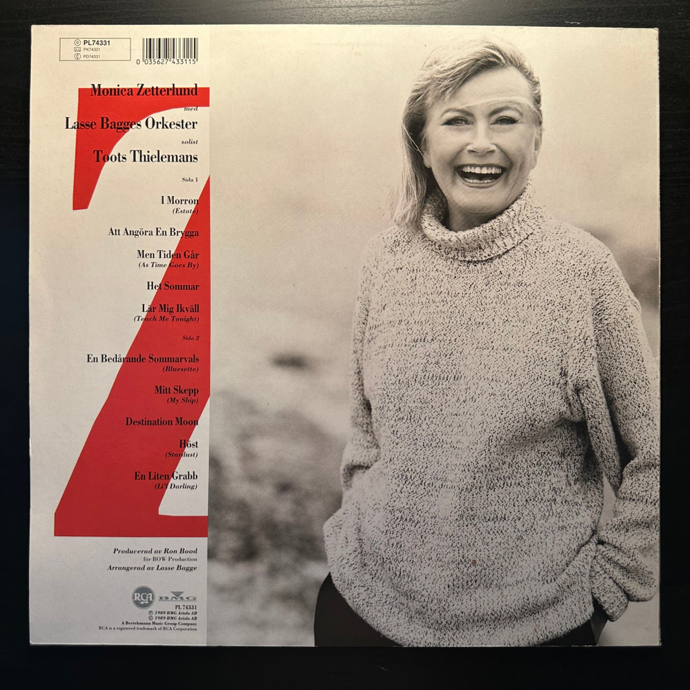 Monica Zetterlund - Monica Z (Германия 1989г.)