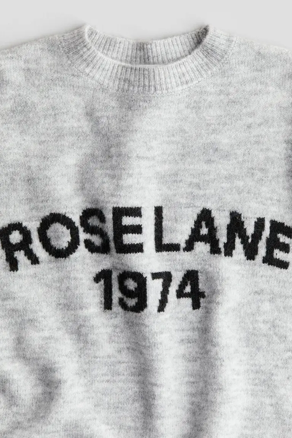 H&M Свитер свободного кроя, серый