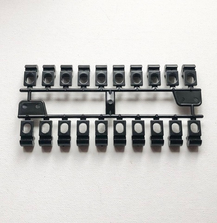 Бегунок КС, ДС (белый, черный, коричневый, антрацит, серебряный металлик, ваниль, золото матовое, бронза, белый металлик, бежевый металлик, коричневый металлик)