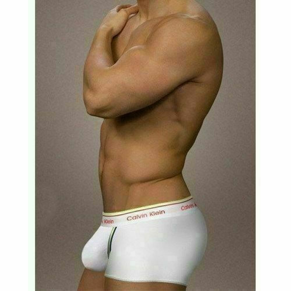 Мужские трусы боксеры белые Calvin Klein Health Boxer White