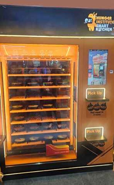 Вендинговый автомат для продажи порционных блюд