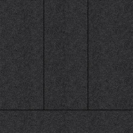 Тротуарная плитка ПРЯМОУГОЛЬНИК 900х300 мм - Стоунмикс Черный