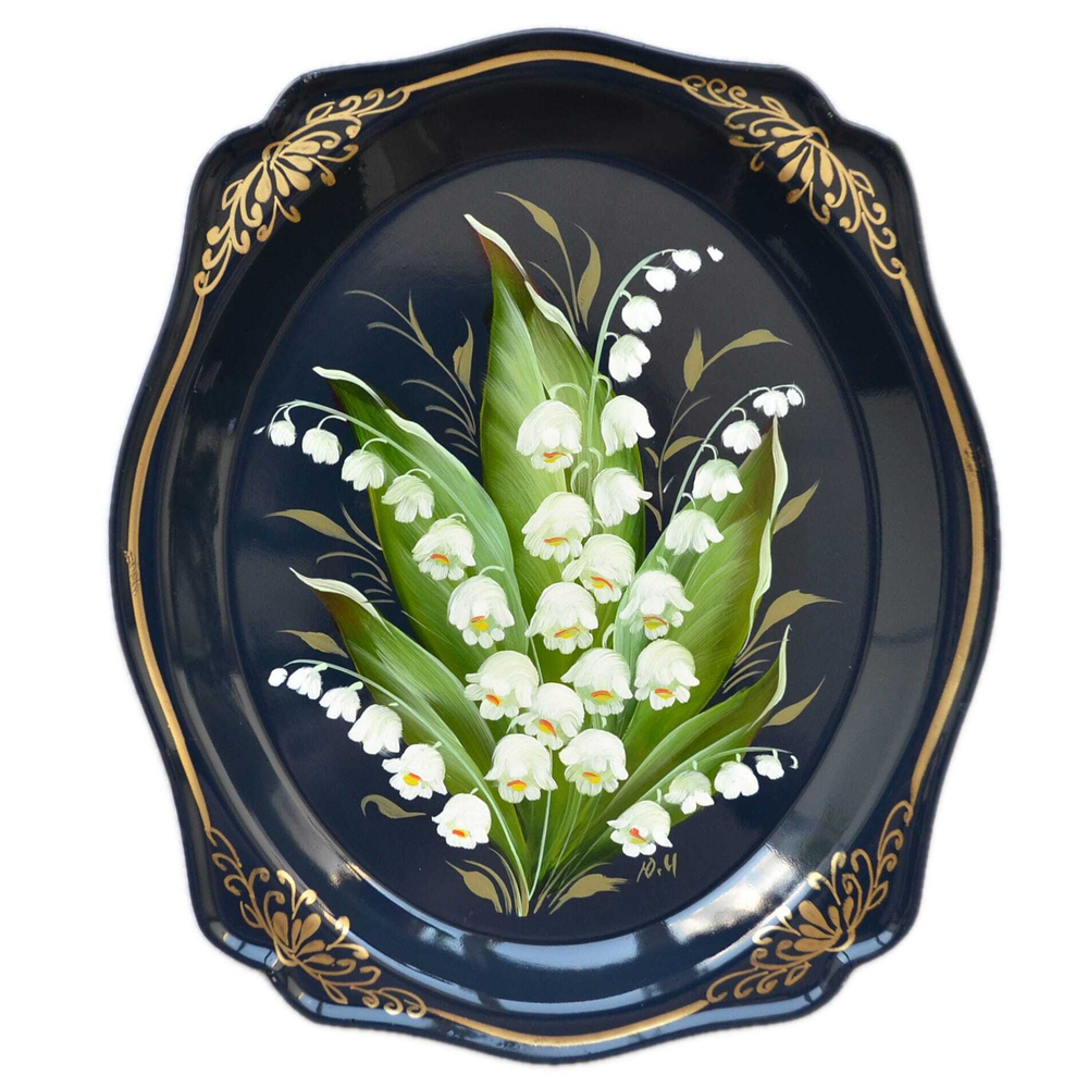 Zhostovo metal tray A3D170524228
