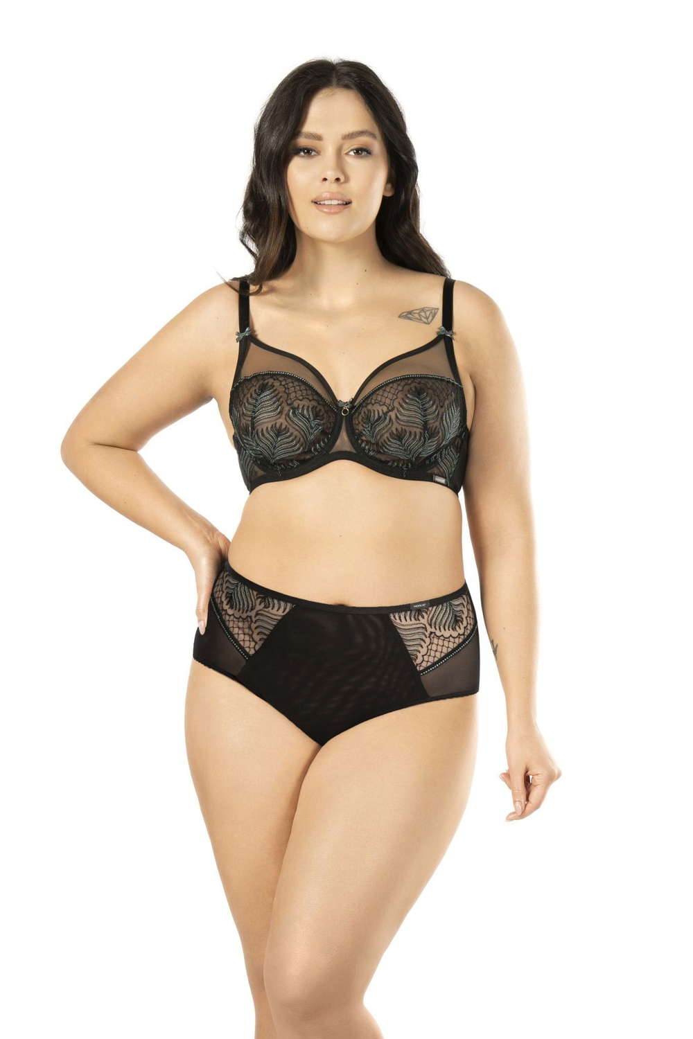 Бюстгальтер Diana с мягкой чашкой (Размер: 65F) (Цвет: черный)