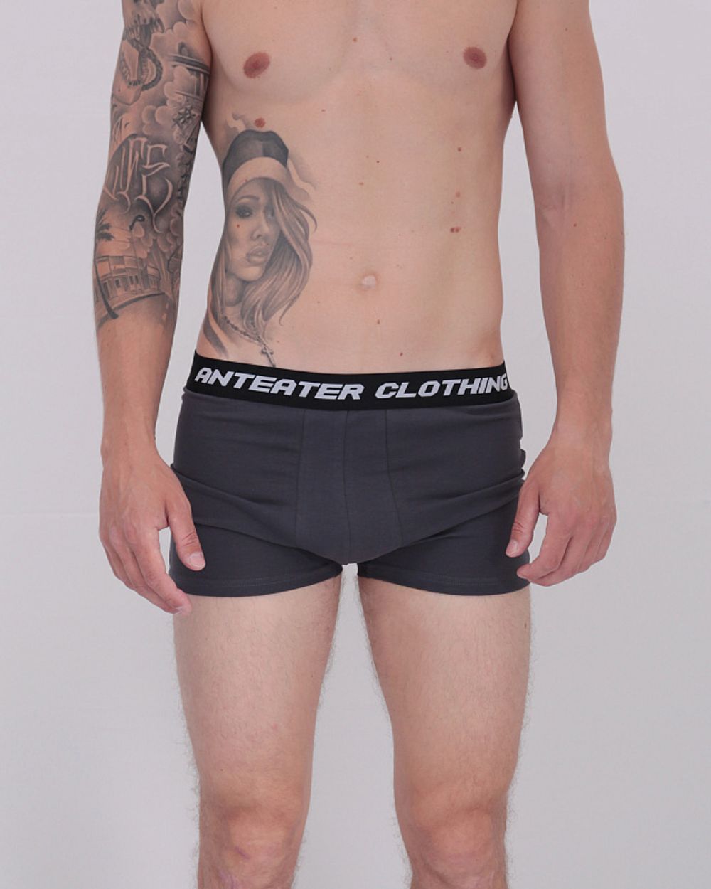 Трусы Набор ANTEATER Boxers Серые и Navy