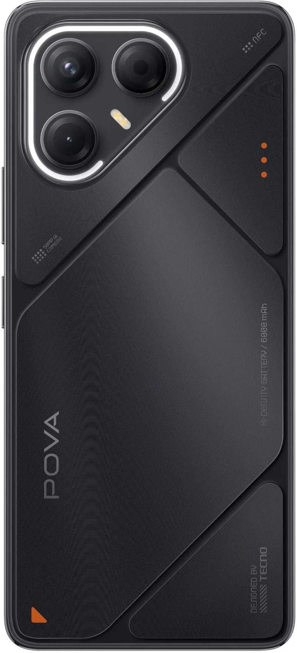 Смартфон TECNO POVA 7 5G 8 ГБ/256 ГБ черный
