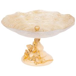 Фруктовница-конфетница Орхидея Лелия Айвори