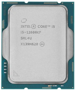 Процессор Intel Core i5-12600KF Alder Lake (2800MHz, LGA1700, L3 20Mb), oem