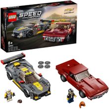 Конструктор LEGO Speed Champions 76903 Chevrolet Corvette C8.R Race Car and 1968 Chevrolet Corvette