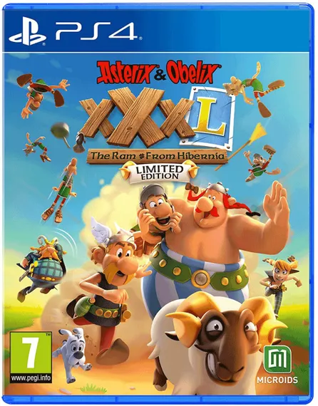 PS4 Asterix &amp; Obelix XXXL: The Ram From Hibernia Limited Edition (Новый, Русские субтитры, CUSA-34526)