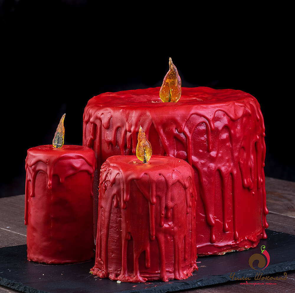 ТОРТ СВЕЧА - новогодний практический мастер-класс