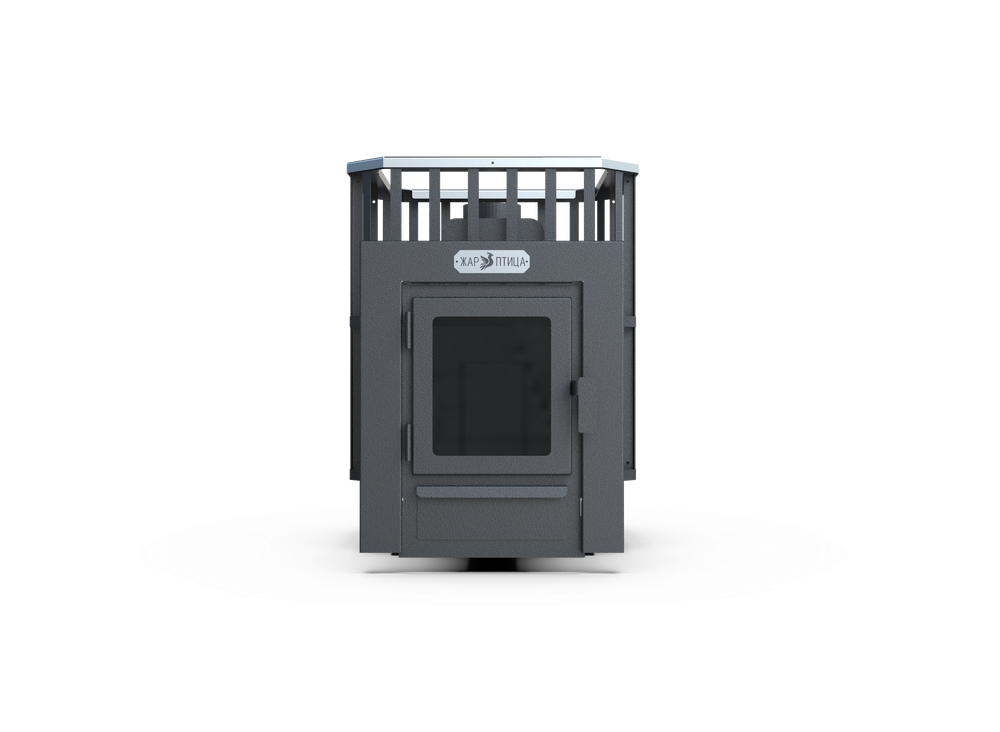 Банная печь Душа- 15 Сетка Высечка стекло 8мм