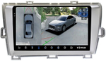 Магнитола для Toyota Prius 30 2009-2015 (правый руль) - Teyes CC3-2K-360 на Android 10, 2K QLED, 6Гб+128Гб, CarPlay, 4G SIM-слот, 4 камеры в комплекте