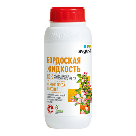 БОРДОСКАЯ ЖИДКОСТЬ АВГУСТ 500мл /15