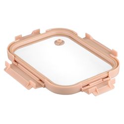 Контейнер для запекания, хранения и переноски продуктов в чехле, 1050 мл, бежевый