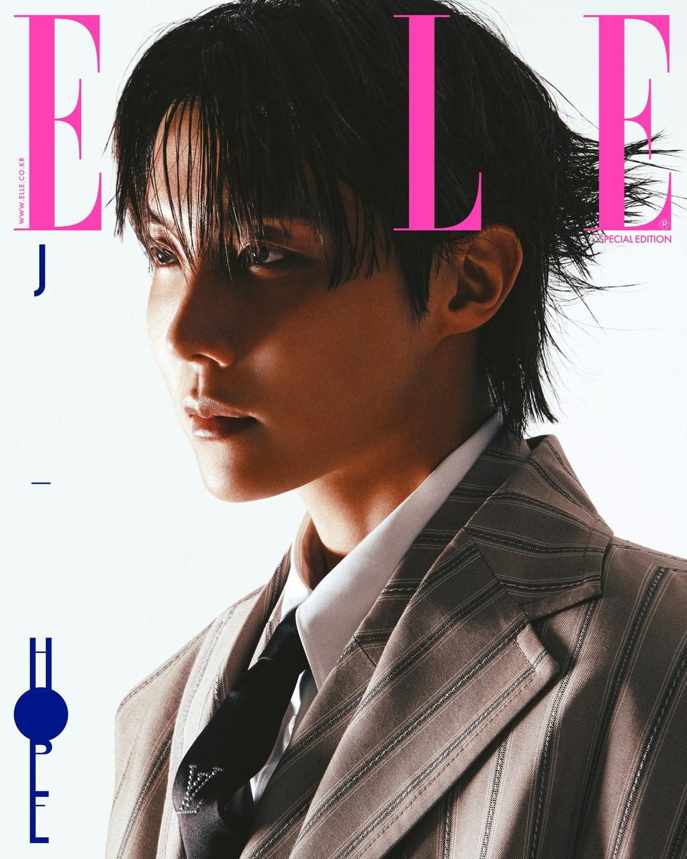 публикация ELLE - 2025.12 SPECIAL EDITION j-hope E TYPE