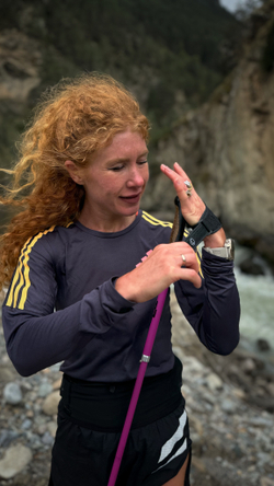 Палки для трейлраннинга TRS Fast TRAIL 2024 (розовый цвет)