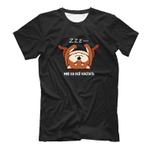 Футболка "Сиба спит"