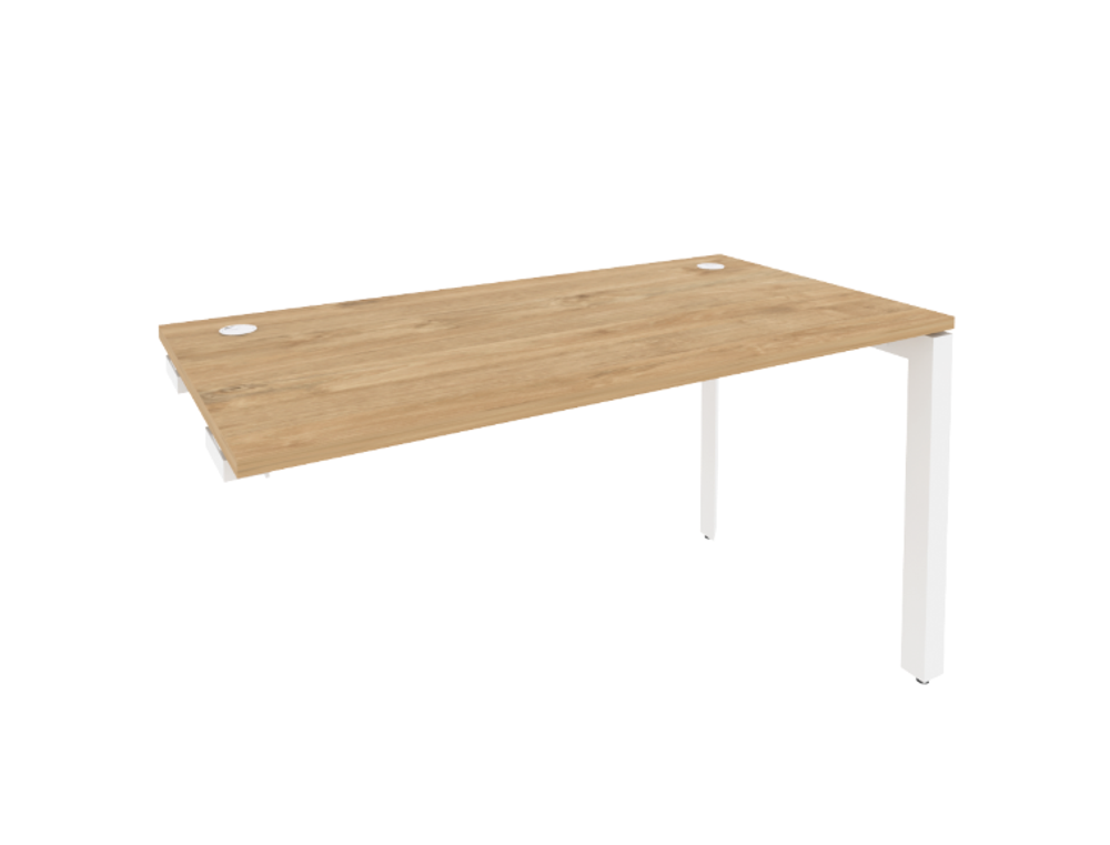 Стол-приставка на П-образном м/к к опорным элементам Onix