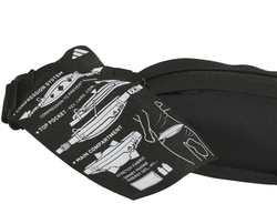 Теннисная сумочка Adidas Running Waist - black