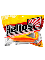 Виброхвост Helios Trofey 5.5"/14см Red Lemon 4шт. (HS-25-050)