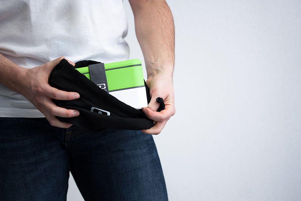 Мешочек для ланча MB Pochette, black/white