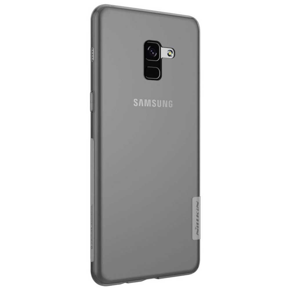 Прозрачный силиконовый чехол Nillkin Nature для Samsung Galaxy A8 (2018)