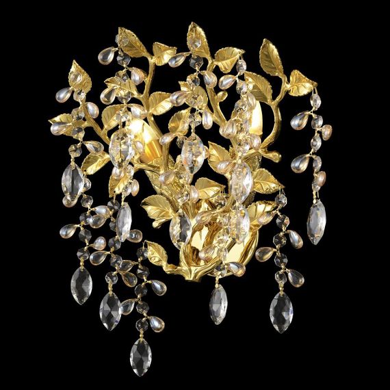 Настенный светильник Crystal Lux Eden AP2 Gold