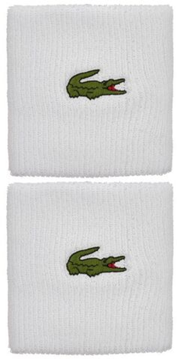 Напульсник теннисный Lacoste SPORT Stretch Cotton Jersey Wristband - white