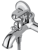 Смеситель для ванны с душем WONZON & WOGHAND STEAM, Хром (WW-88639008-CR)