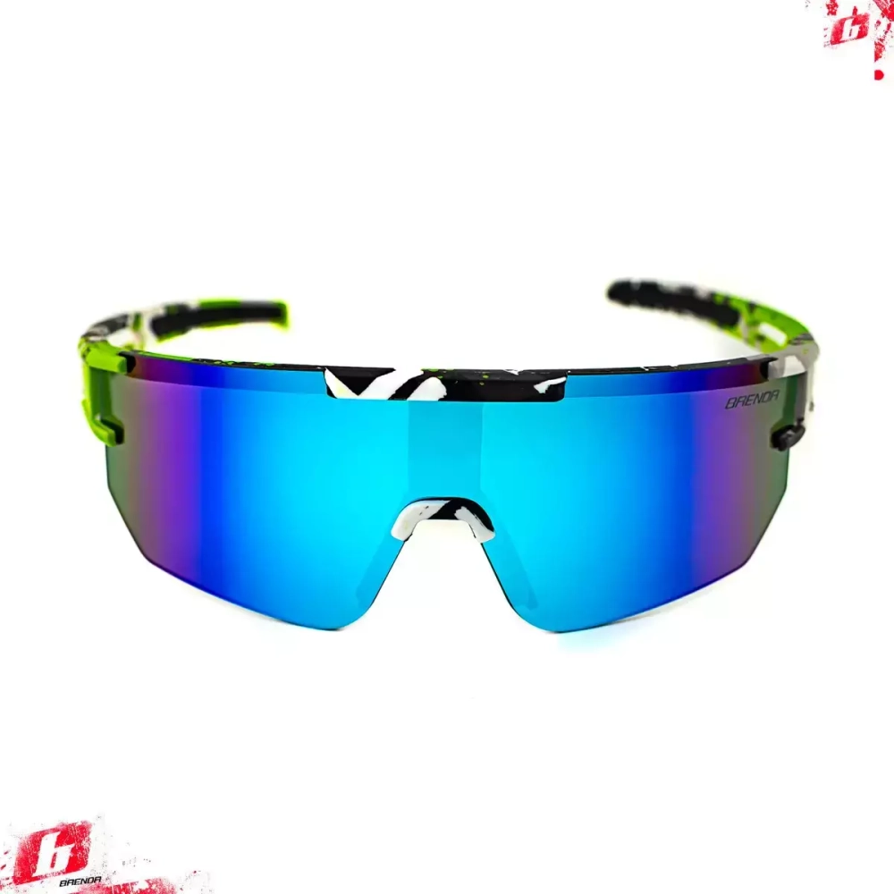 Очки BRENDA мод. 6150 C1 green/blue