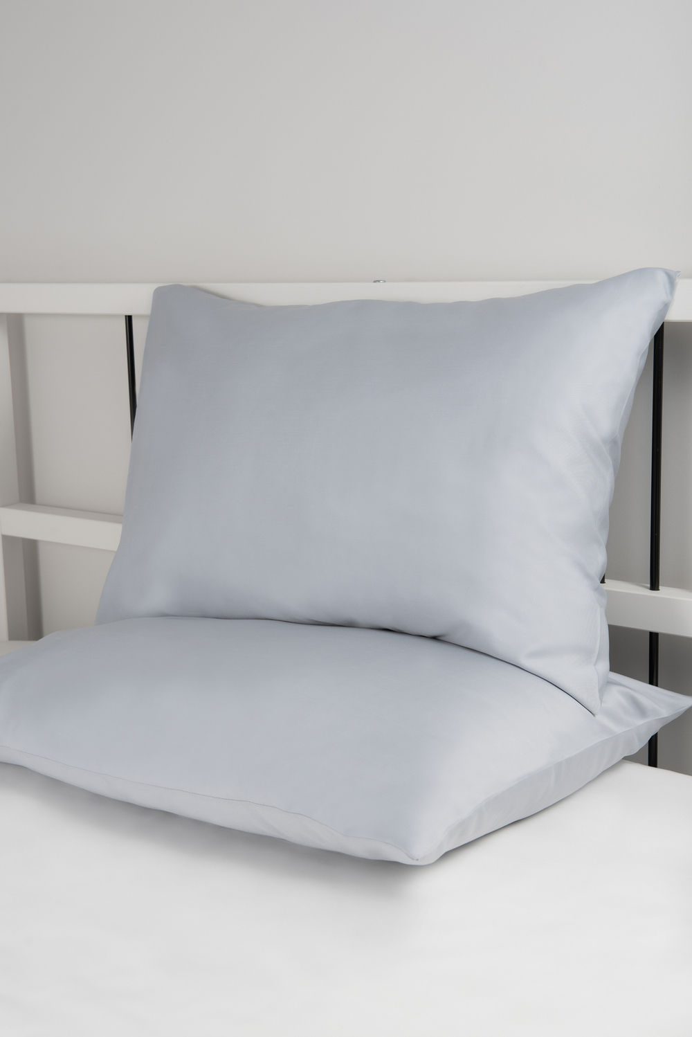 UTOPIA 2 наволочки, сатин светло-серый