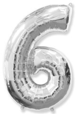 Ф ЦИФРА 6/9  40" Серебро