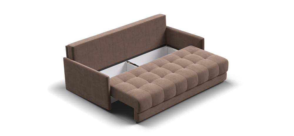 Диван BOSS 2.0 LOFT велюр Monolit мокко