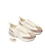 кожаные кроссовки good luck TORY BURCH - бежевый(83833)