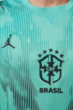 Футболка Nike Brazil x Jordan 2026 Goalkeeper Stadium - бирюзовый