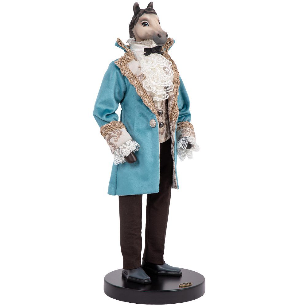 Кукла интерьерная коллекционная Конь Маверик