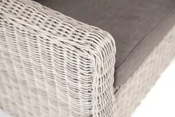 "Кон Панна" диван из искусственного ротанга двухместный, цвет бежевый