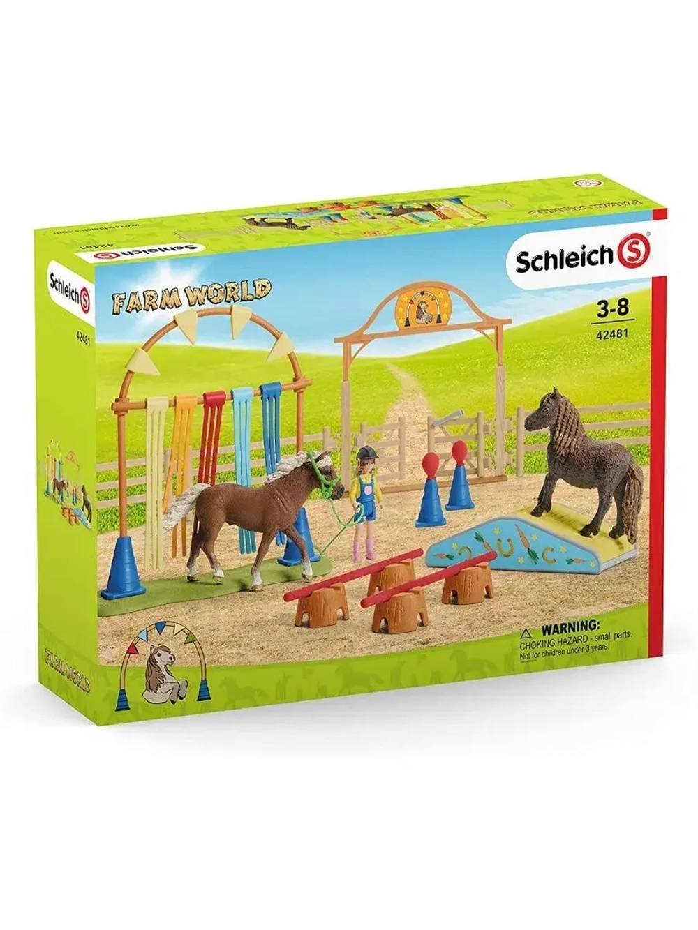Набор Спортивная тренировка для пони Schleich 42481