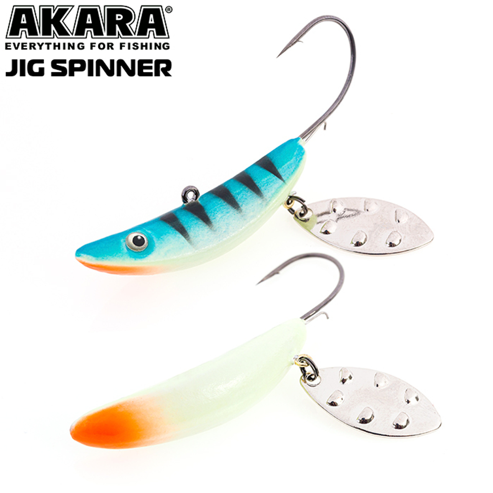 Приманка Akara Jig Spinner 40 мм 22 гр. 24P