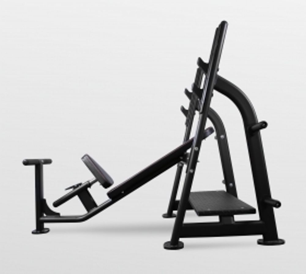 Скамья для жима наклонная Bronze Gym BR-1014