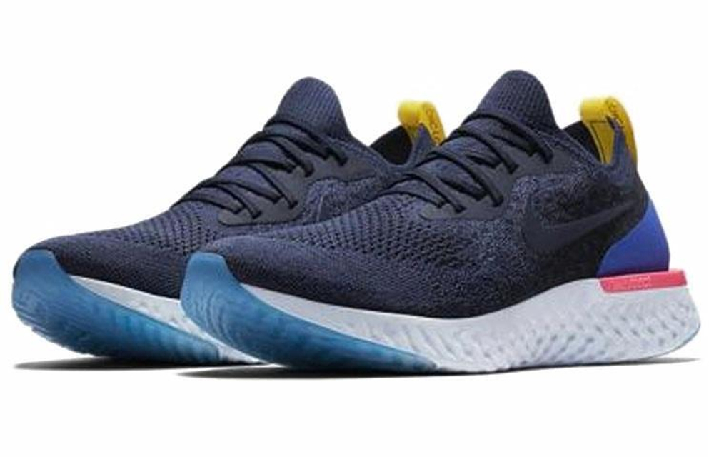 Кроссовки Nike Epic React Flyknit 1 College Navy (Женская размерная сетка)