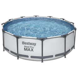 Бассейн Steel Pro Max Каркасный круглый, 366 х100 см