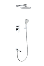 06165 Смеситель встраиваемый для душа с 3-функ. (ХРОМ) GANZER (6/1шт)