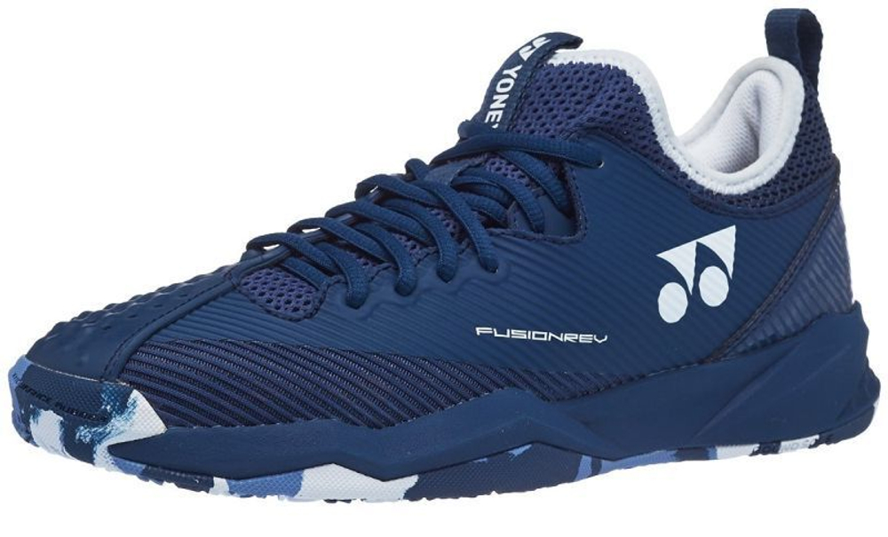Теннисные кроссовки Yonex Power Cushion Fusionrev 4 Clay - navy/ice blue