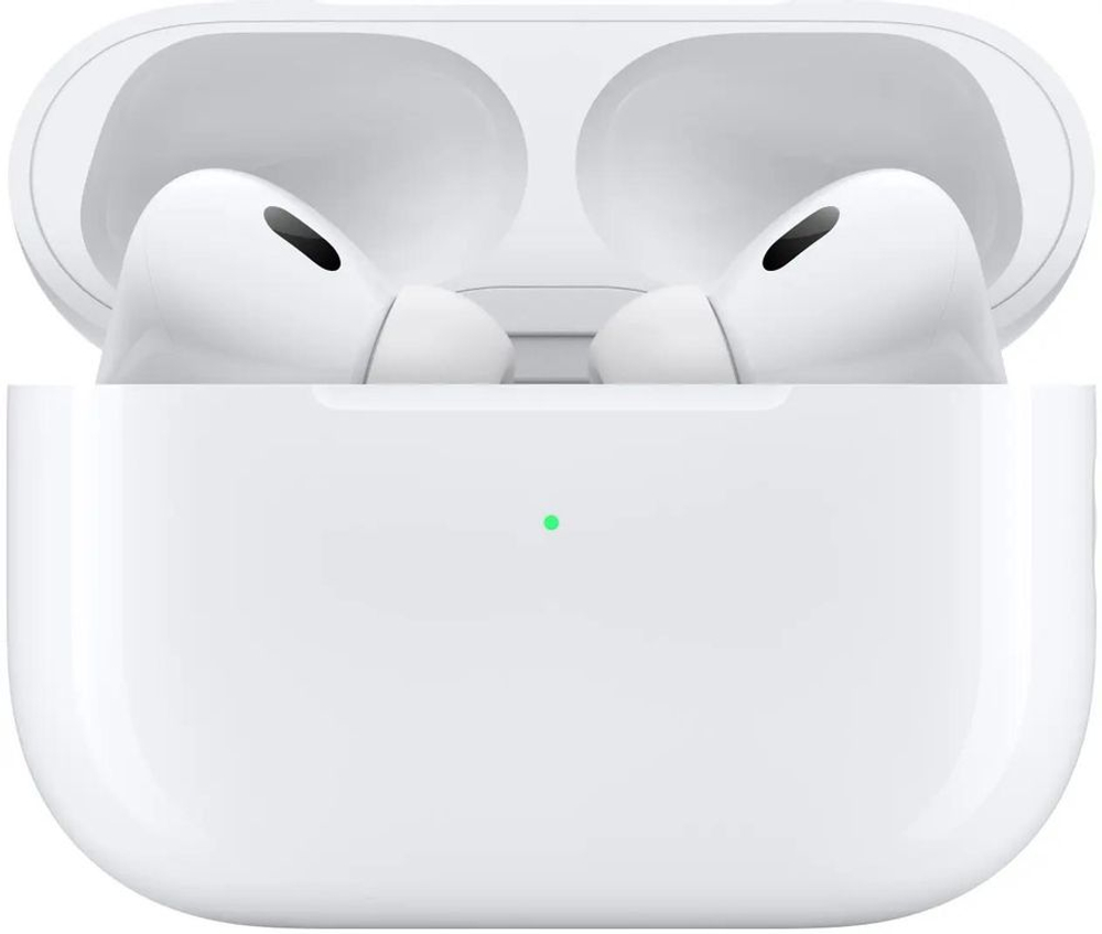 Наушники Apple AirPods Pro 2 2023 A3047/A3048/A2968, Bluetooth, внутриканальные, белый [mtjv3hn/a]