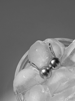 Серьги серебряные 925 шары