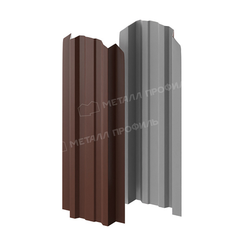 Штакетник металлический МП LАNE 16,5х99