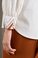 22912 Блузка женская (молочный)