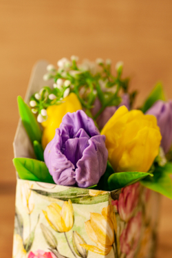 Весна, композиция в конверте 